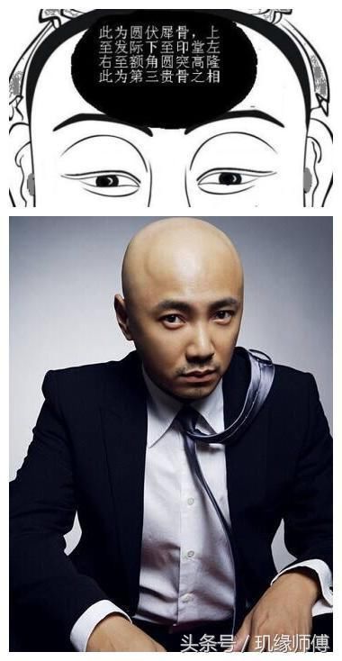 摸骨知人生,骨相看富贵,对照看看你是哪种骨相