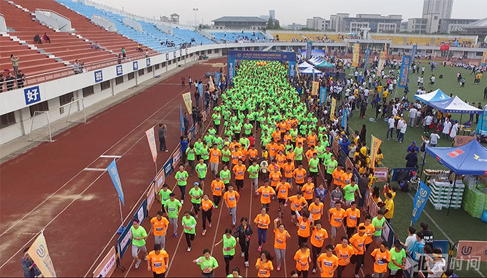 U-run2016年江南大学校园马拉松现场