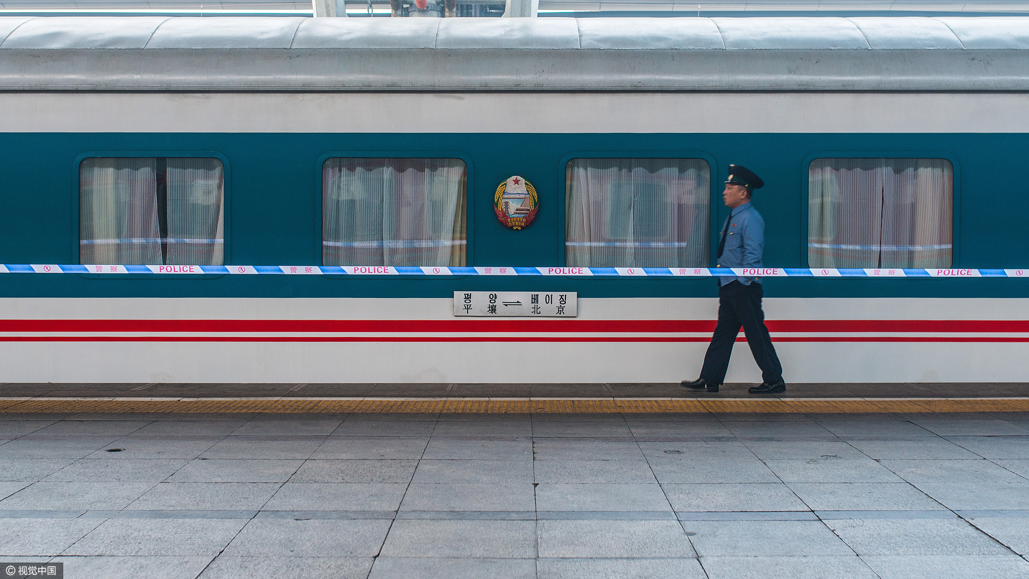 从北京到平壤你只需一列穿越鸭绿江的国际列车