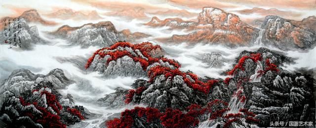 生命的象征张凌超的胡杨作品