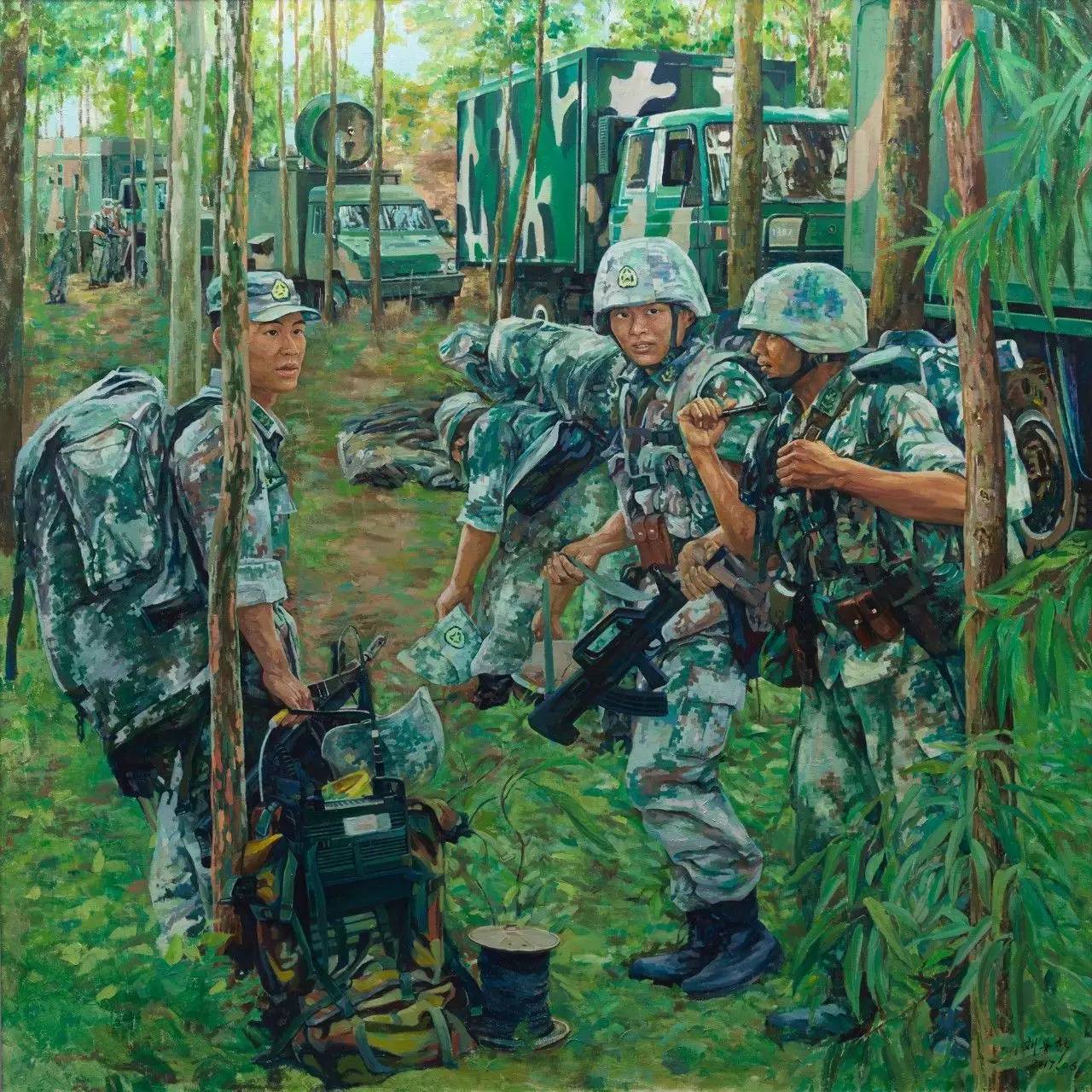 建军90周年作品展暨第13届全军美术作品展隆