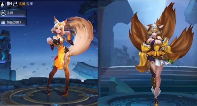 王者荣耀:国服版VS山寨版模型大对比,达摩无违