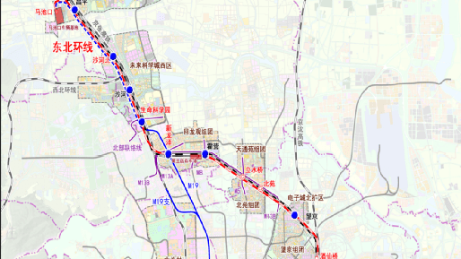 市郊铁路东北环线计划年底开工
