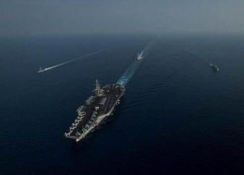 美防长刚到中国,美军航母几乎同时出动,态度十