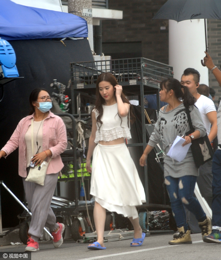 神仙姐姐也很接地气。