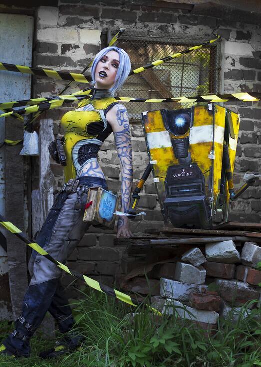 《无主之地》神级cos:战斗妹子完美还原