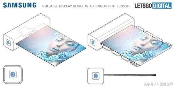 三星折叠屏幕手机属实,卷轴显示屏专利曝光
