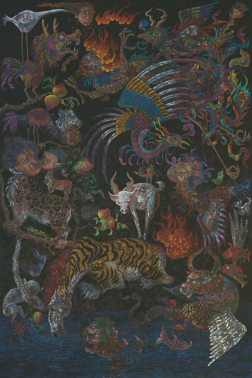 【树美术馆】山海图纪--许英辉本土艺术展揭幕