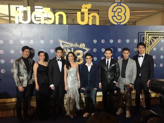 2018年泰国3台新剧推介会,帅哥美女云集,好剧