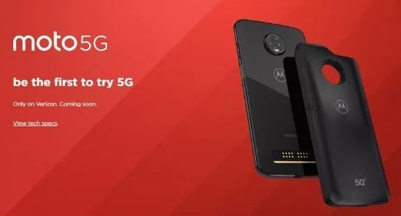 第一款5G手机!联想:Moto Z3将很快在国内发布