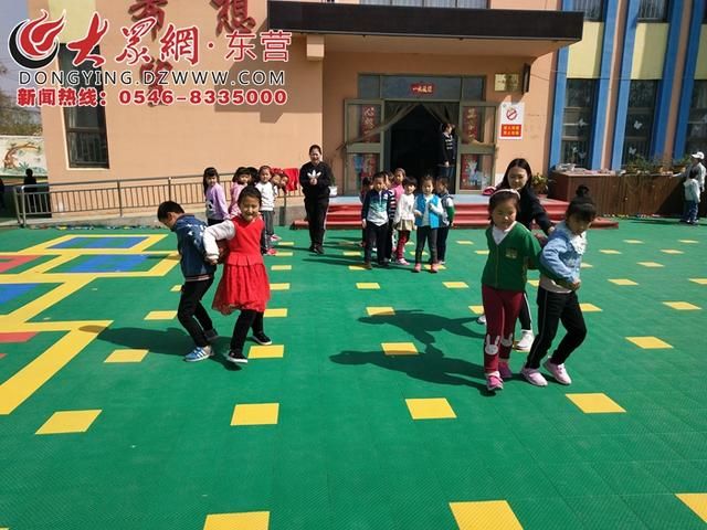 史口镇油郭社区幼儿园开展玩转篮球特色活动