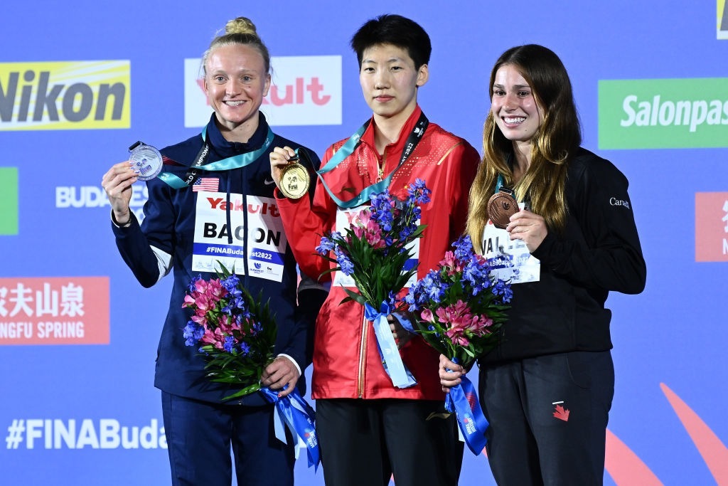 李亚杰夺得世锦赛跳水女子1米板金牌 李亚杰夺得世锦赛跳水女子1米板金牌