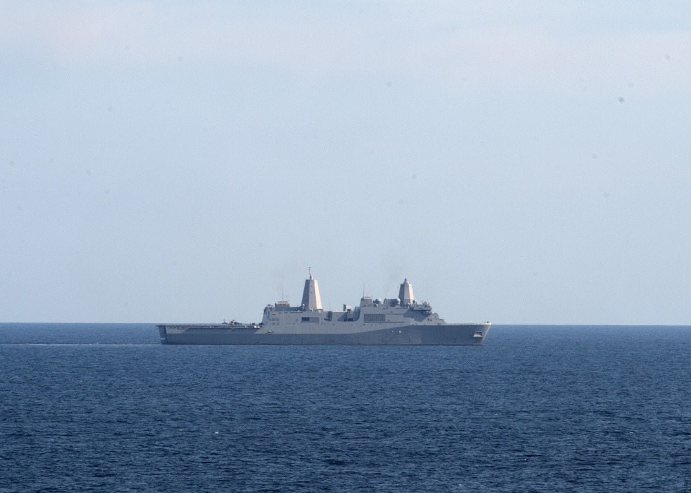据报道，这三艘军舰所在的“巴丹”两栖预备支队近期在大西洋海域进行了“水面战高级战术训练”（SWATT），目的是为了保持战备、熟练度以及杀伤力。