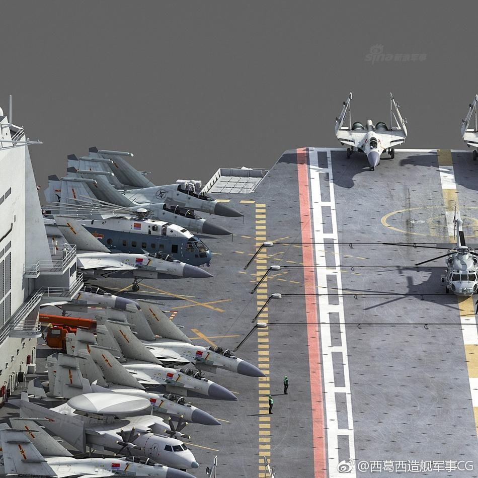 核动力+电磁弹射?网友CG畅想中国海军第三艘