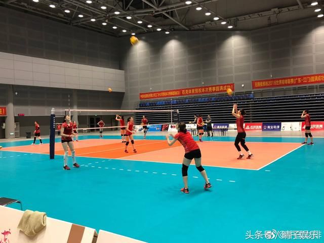 2018世界排球联赛江门站 中国女排vs美国女排