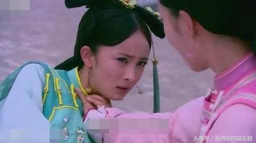 电视剧中被掐脖子的女星,秦岚97分,杨幂80分,而