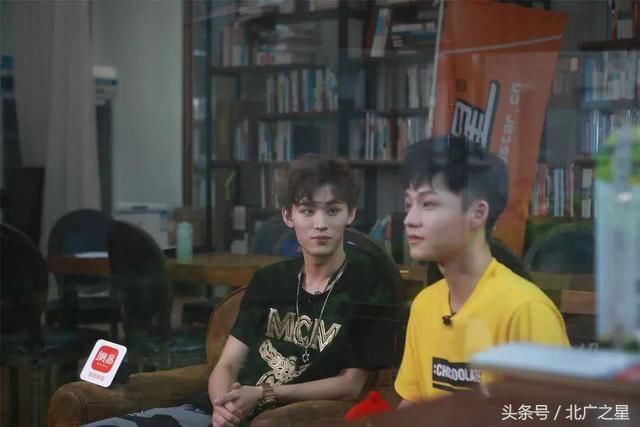 偶像练习生郑锐彬&胡致邦做客北广之星