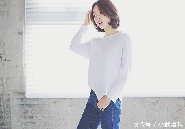 矮个子的胖妞别再卷裤脚了, 看杨幂如何把牛仔