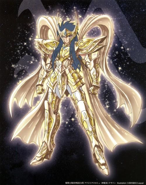 圣斗士星矢,十二个黄金圣斗士的神圣衣长这样