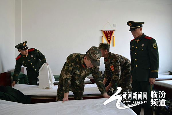 新岗位新工作新环境 武警临汾支队喜迎新兵下连