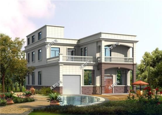 25款经济实用的两层农村别墅,主体20万轻轻松松建回家