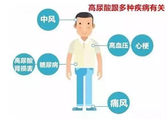 尿酸高危害大,专家提示:这5点可降尿酸、控制
