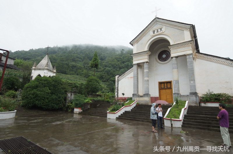 清代古教堂,湖北宜昌长阳县大堰乡石磙淌村天