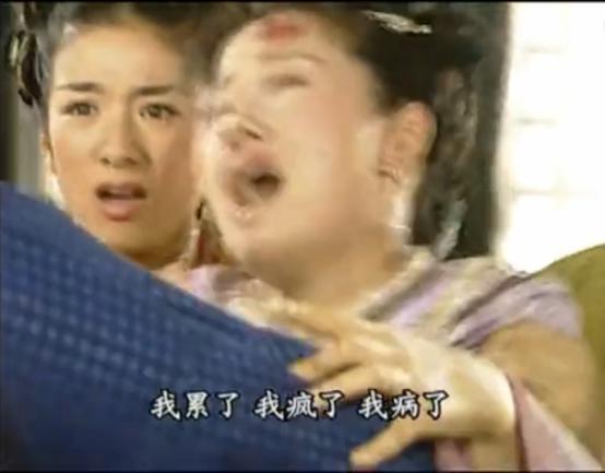 一段《还珠格格》尔康的表情包式演技,配上神