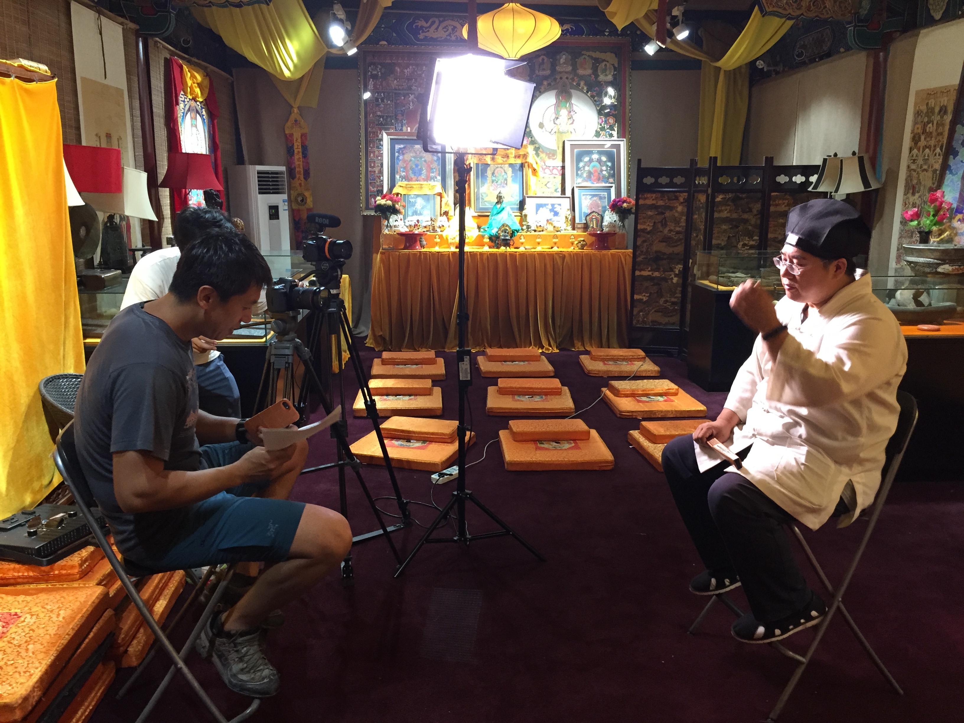 人文纪录片《拾说什刹海》第二季幕后照片 人文纪录片《拾说什刹海》第二季幕后照片