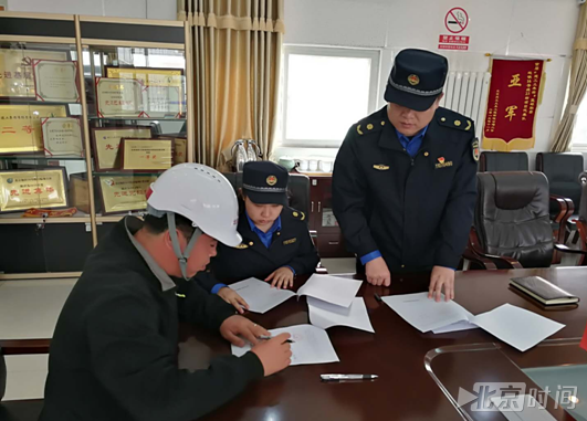 城管严查工地开复工违法行为 一季度共查处23