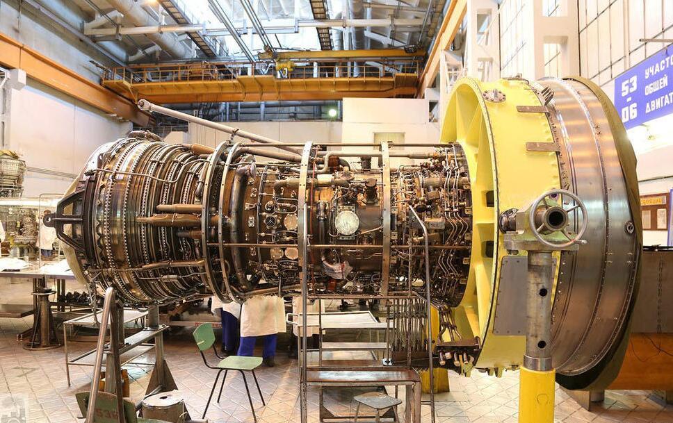 第53装配车间，这里生产的是航空发动机。