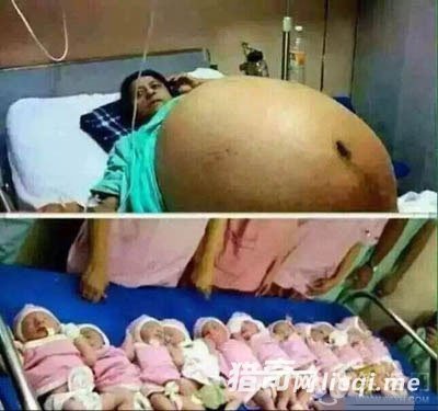 印度一女子产下十一胞胎 印度一女子产下十一胞胎