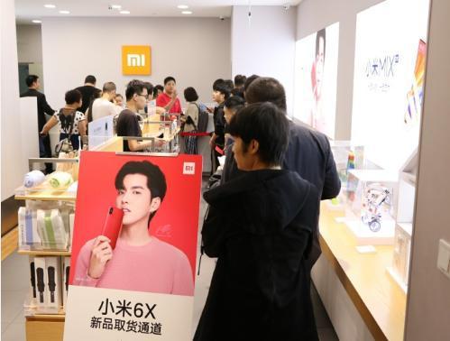 人气碾压华为OV:小米6X线下销售火爆,年轻人