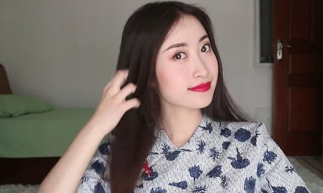 教你怎么梳一个空乘小姐姐发型,待你长发及腰