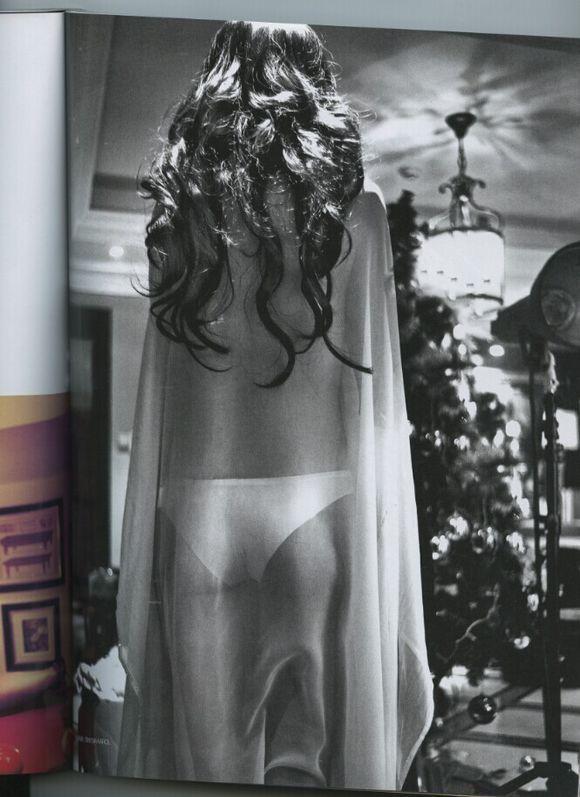 张俪三年前登《男人装》的样子。