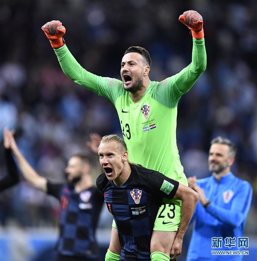 世界杯D组:克罗地亚队3比0击败阿根廷队