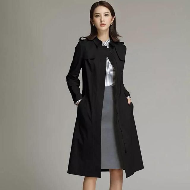 谁说小个子不能穿长大衣?是你不会搭!