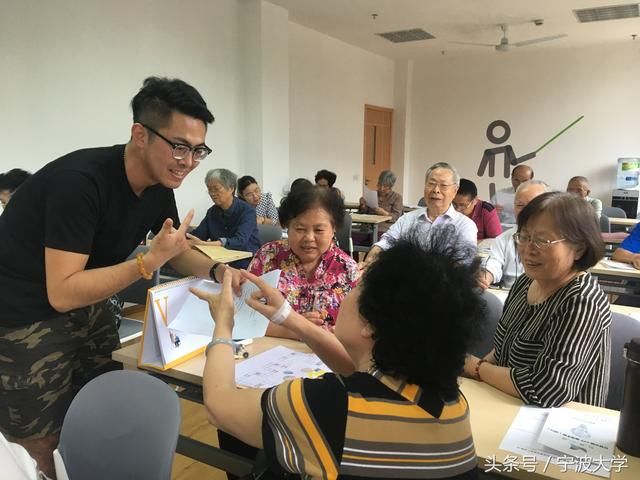 宁大公益服务团队以五大核心内容开展为老服