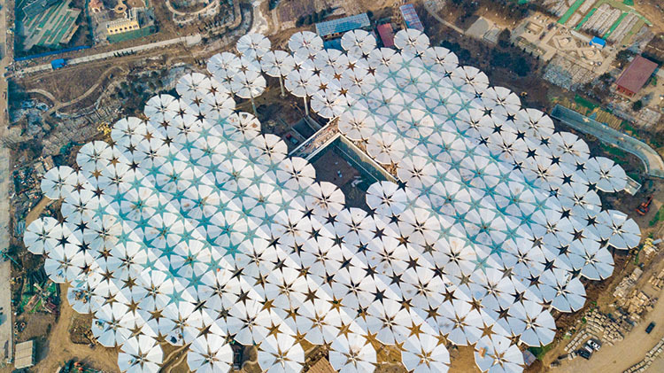 倒计时100天!北京世园会园区场馆抢先看 | 多图