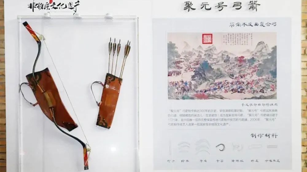 国家级非物质文化遗产——“聚元号”弓箭了解一下! 国家级非物质文化遗产——“聚元号”弓箭了解一下!