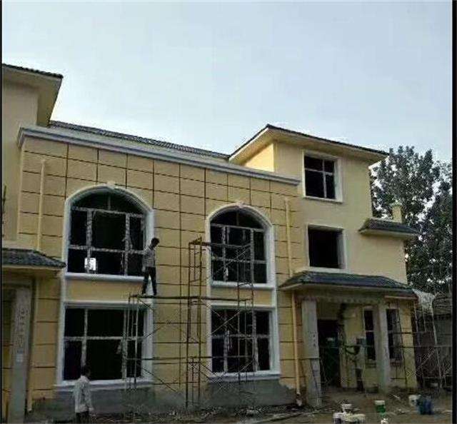 河北保定卓创节能新型盖房建筑材料, 冬天不用