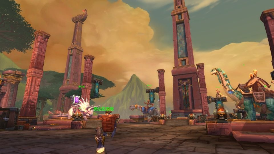 魔兽世界8.0部落主城化身魔幻重庆 3D建筑让玩