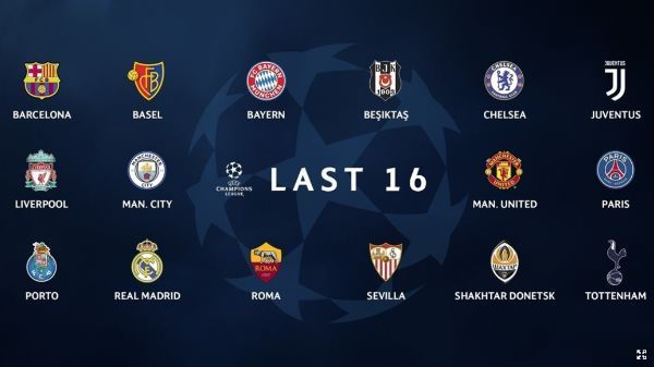 2018欧冠1\/8决赛直播赛程表 2018欧冠1\/8决赛