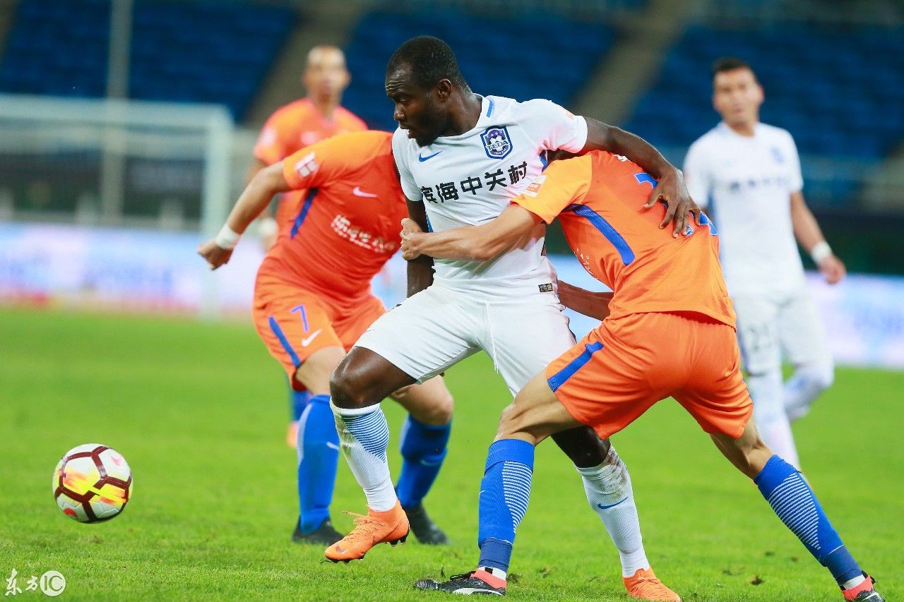 2018中超联赛第11轮 天津泰达1-2山东鲁能泰