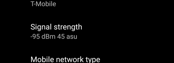 Android P变脸:允许运营商屏蔽信号数字强度d