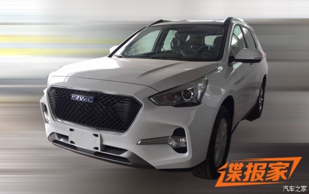 终于露出了你的真面目!哈弗M6实车曝光 终于露出了你的真面目!哈弗M6实车曝光