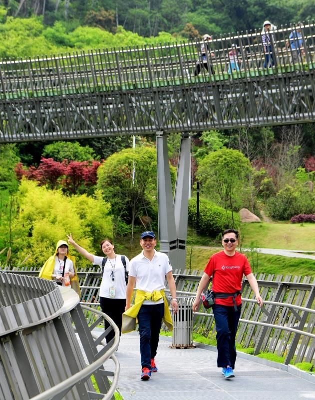 近年來,福建省福州市持續推進城市森林綠道建設,著力打造全長19公里的