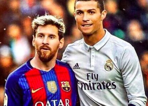 官宣,足坛100大球星排名:梅西第4、C罗第24贝