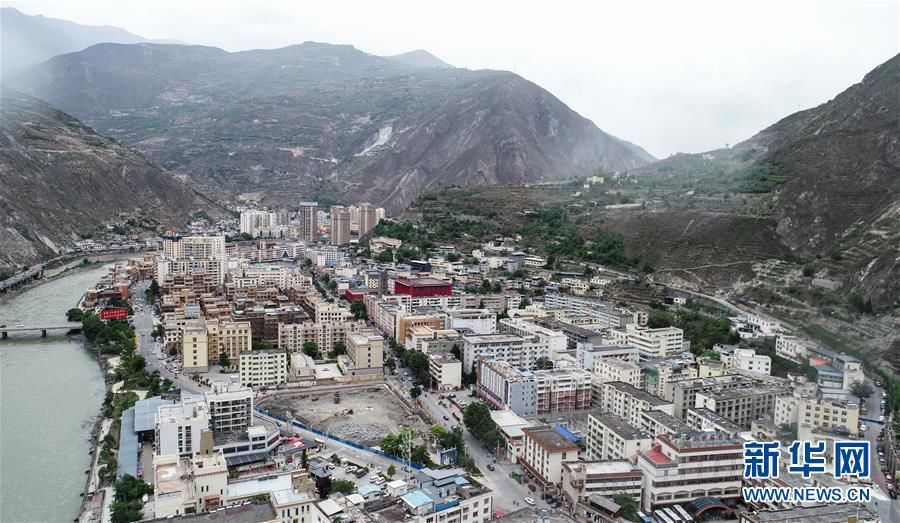 天空之眼瞰汶川地震灾区十年巨变