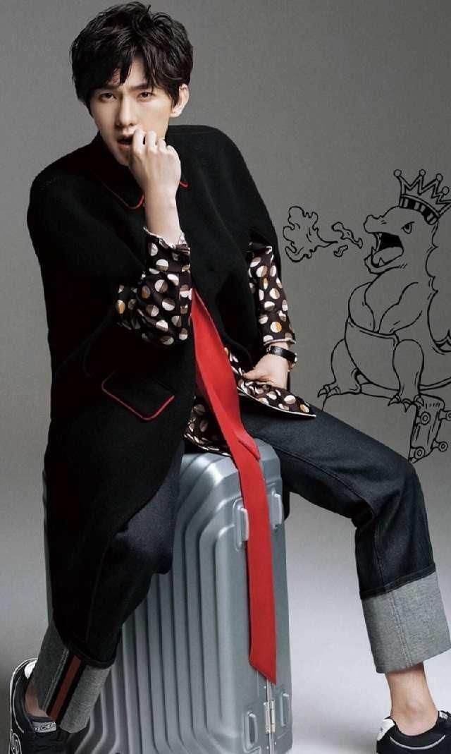 男明星遇到行李箱,王源扛着,王俊凯拉着,杨洋直接坐在上面!